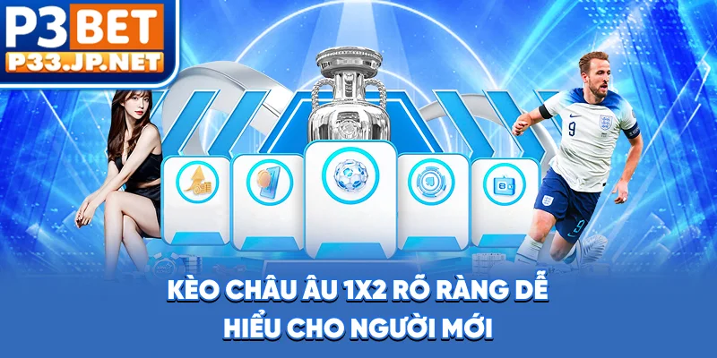 Kèo châu Âu 1X2 rõ ràng, dễ hiểu cho người mới